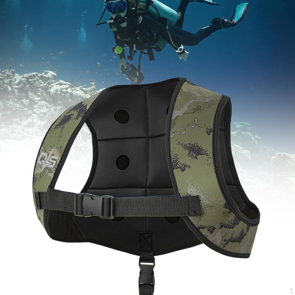 Adjustable Diving Waistcoat for Underwater Activities In Neoprene