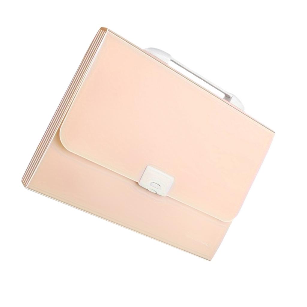 Accordian File Folder Organizer 13 Pockets Expanding File Case with Handle Waterproof Cover A4 Lette