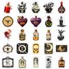 50 Pharmacist Graffiti Stickers Gothic Skull Spider Crow Mash And Match Vintage Personality Stickers