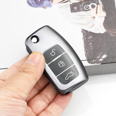 TPU Shell Fob Holder Car Key Case Cover Protector For Ford Mondeo Galaxy Falcon Focus 2 MK2 Fiesta Territory Ecosport