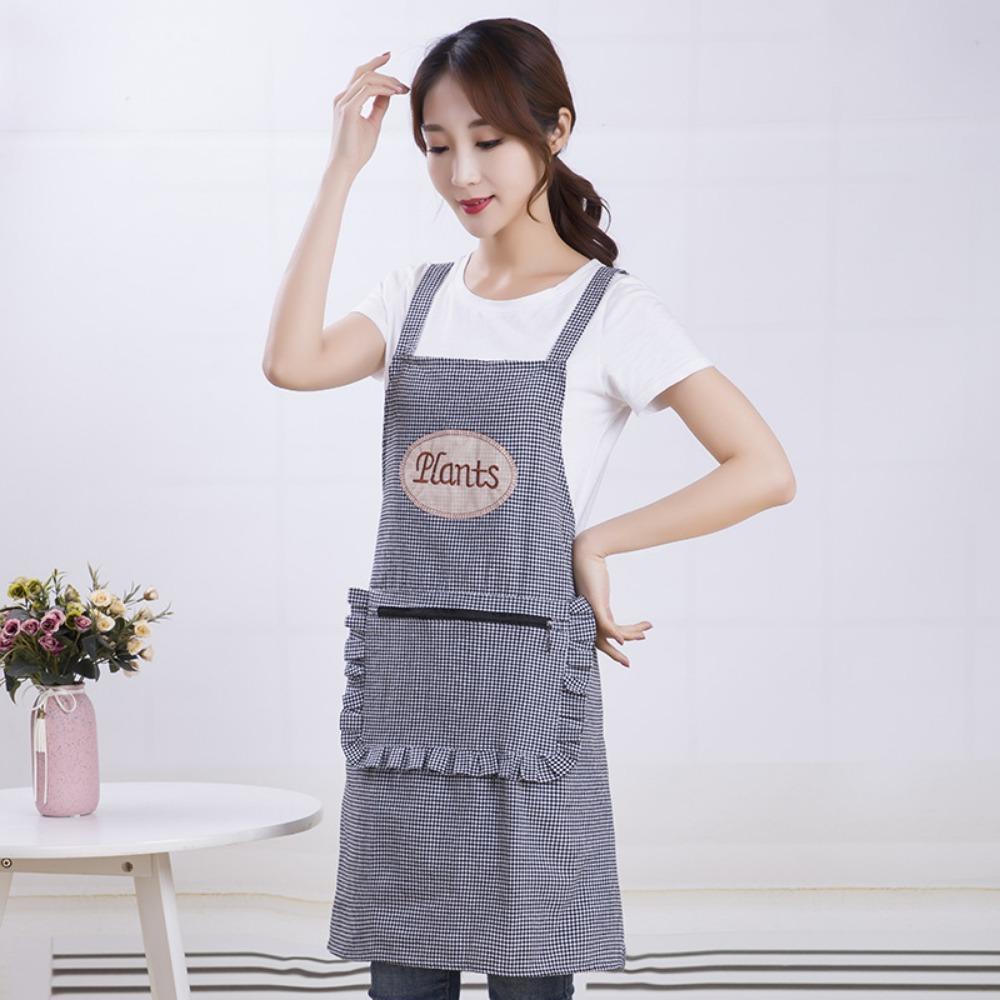 Cotton Sleeveless Overalls Oil-proof Chef Aprons New Cooking Apron  Home Cooking