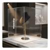 Metal Velvet Necklace Display Stand Adjustable Jewelry Holder Bust for Showcase