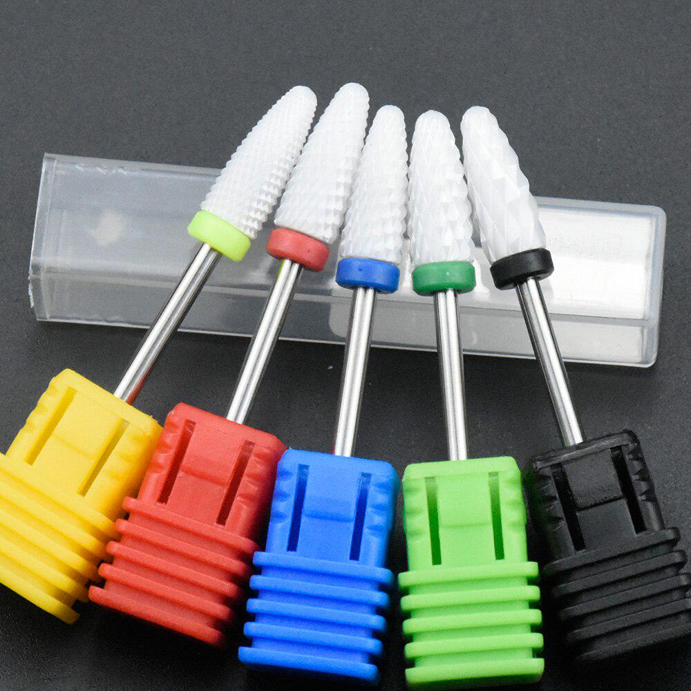 Ceramiczny Frez do Paznokci Frezarka do Paznokci Akcesoria Pilniki do Paznokci Frez Manikiurowy Narzędzia do Nail Artu