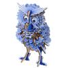 3D Wooden Owl Puzzle Jigsaw Woodcraft Kit DIY Construction Model Puzzle Toys for Children and Adults