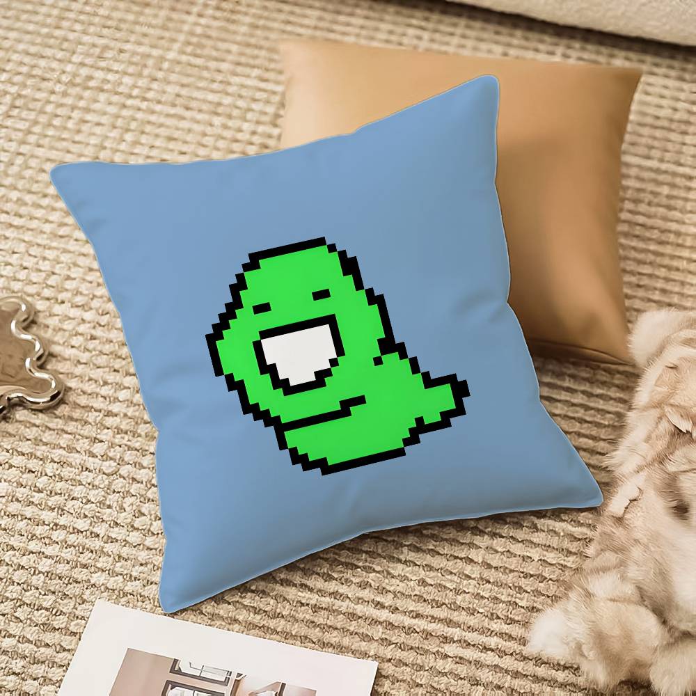 Web-Comics H-Homestuck-MT Lustiger Kissenbezug Komfort Sofa Bett Seidig elegant Verdeckter Reißverschluss Dekorative Kissenhülle