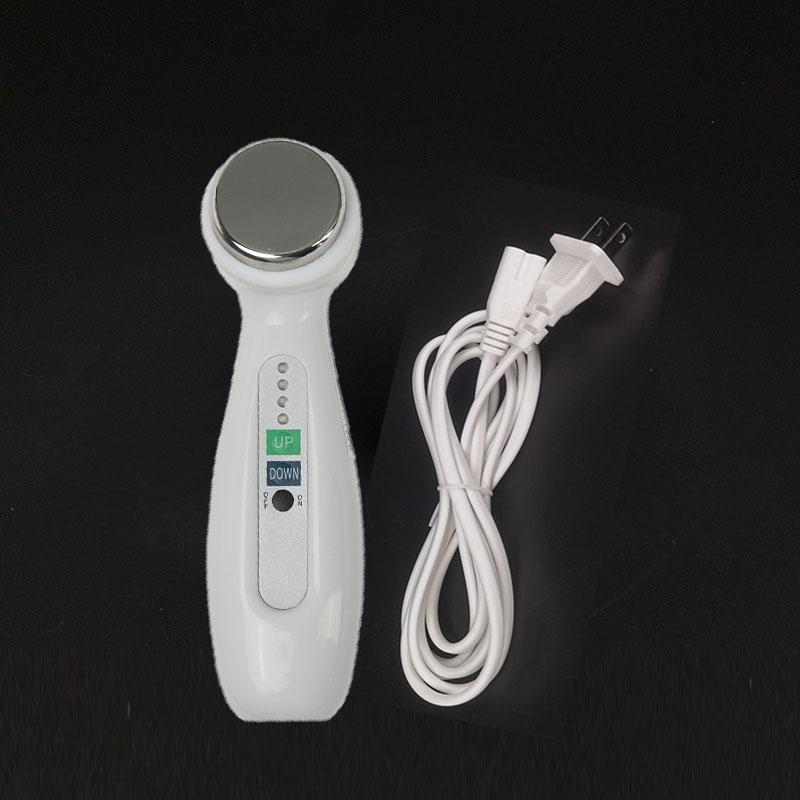 

Skin Care Ultrasonic Vibrate Face Scrubber Massager Ultrasound Facial Pore Cleaner Body Slimming Eliminate Acne Beauty Device