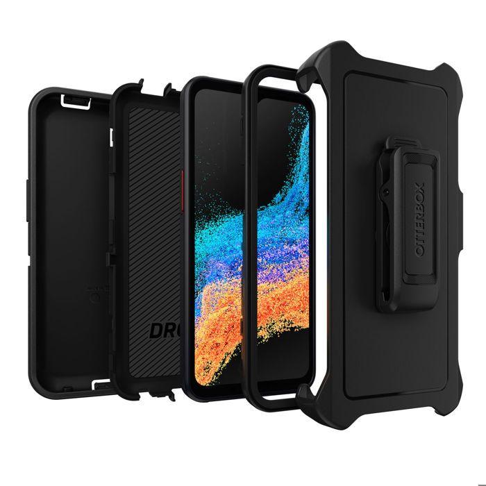 Étui smartphone - otterbox - xcover6 pro - résistant aux chutes - plastique recyclé - compatible 5g