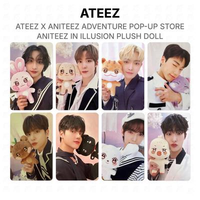 X ANITEEZ ADVENTURE POP-UP STORE ANITEEZ IN ILLUSION PLUSH DOLL Official Photocard