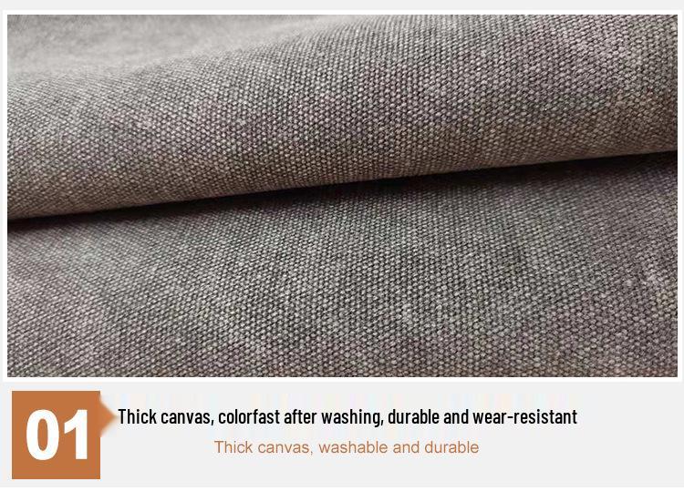 Women's Celebrity-Style Thick Canvas Apron for Hairdressers, Milk Tea Shops, and Baristas