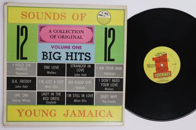 LP Record VARIOUS  Sounds Of Young Jamaica GW0004 STUDIO ONE US Reggae Ska  Dub Used