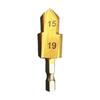 1pc Water Pipe Expansion Drill Puncher 6.35mm Hex Shank Drill Bit Water Pipe Hole Expanding Plumber Hole Opener Repair Tool