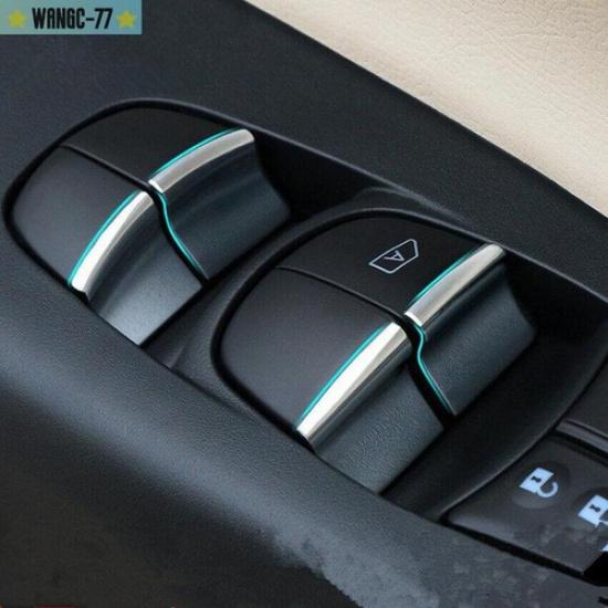 For Nissan Teana Altima 2013- 7P Interior Door Window Lift Switch Cover Trim