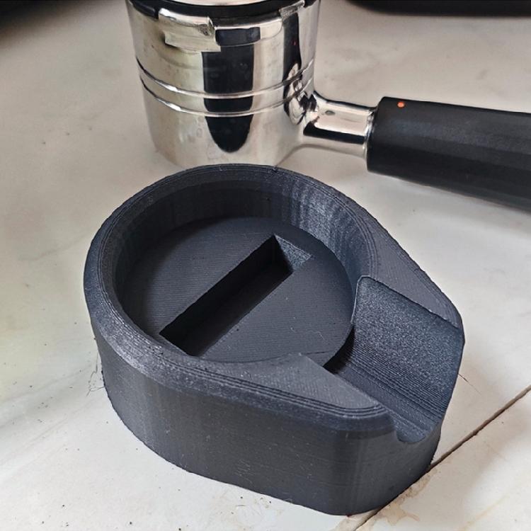 Compacte Espresso Tamperbasis Met en Druppelvanger voor Verbeterde Koffiebereiding