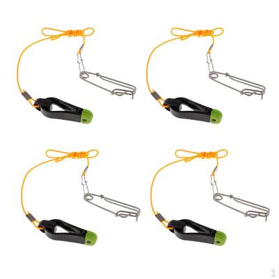 4pcs Release Clip with 17" Leader Long