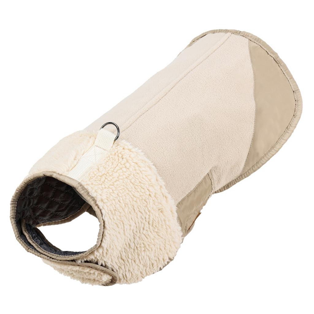 Dog Furry Plain Furry Vest for Medium Large Dogs Soft Solid Color Apparel Thick Coat Pullover Winter Pajamas