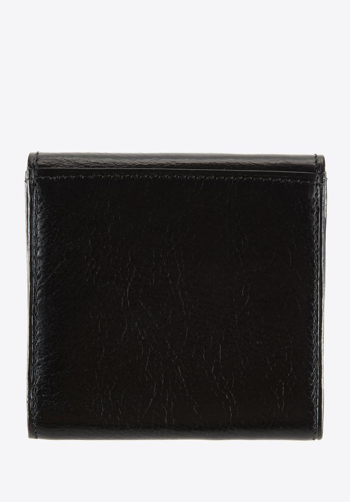 Wittchen Men's Leather Wallet Square Black Natural Leather