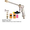 1 Set Car Washer Garden Hose Nozzle Sprayer Head High Pressure Portable Washer Outdoor Garden Pet Shower Car Washing Cleaning Tools