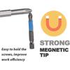 Magnetic Screwdriver Bit Set Anti Slip Non Cross Phillip Electric Drill Screw Driver Head Kit Impact Batch Power Hand Tool PH PZ