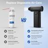 Purple 150000RPM Turbo Fan High Speed Car Dust Blower USB Charging 6 Speed Portable Compressed Air Cleaner 5200mAh for Keyboard Car