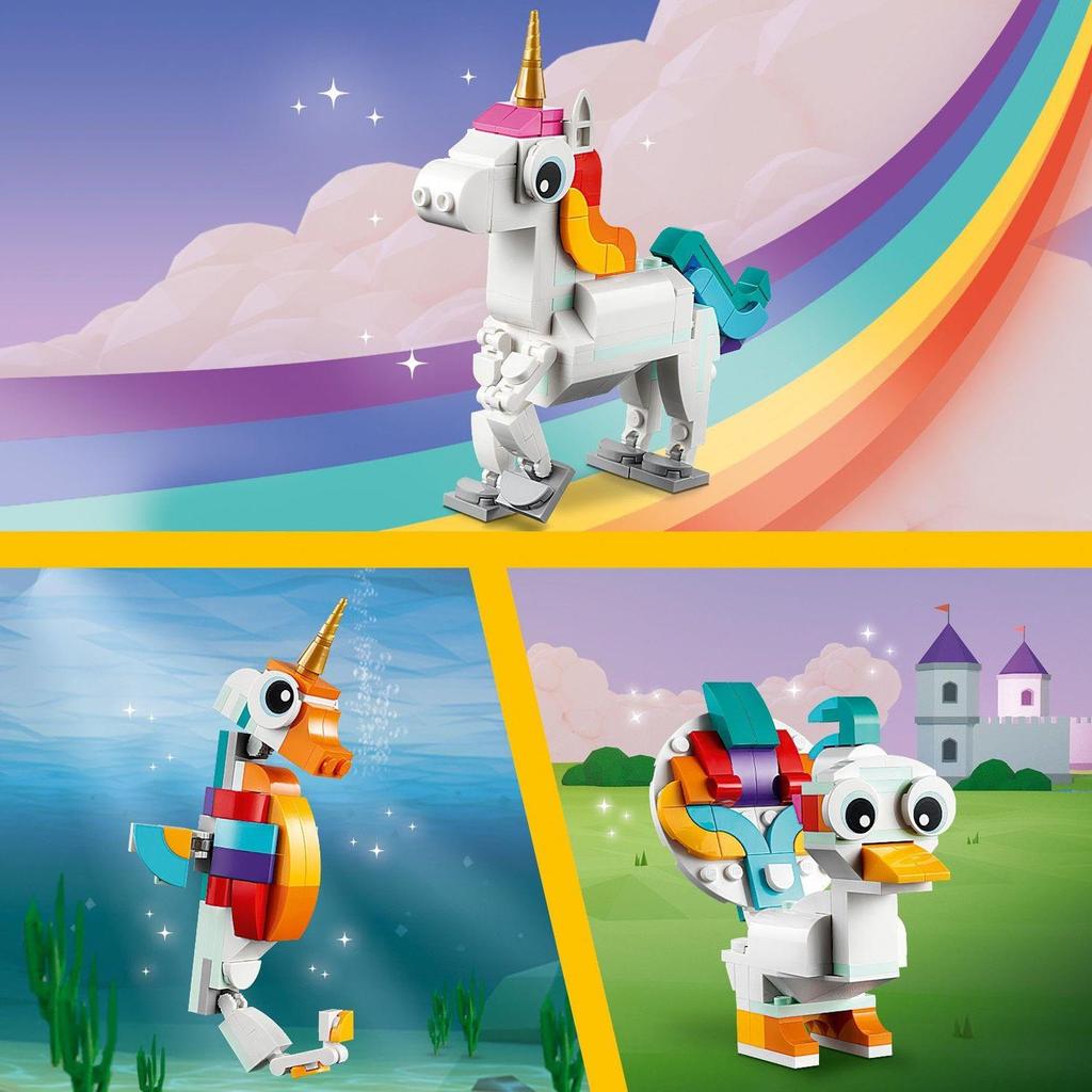 LEGO Creator Unicorn 31140 Toy Girls Boys