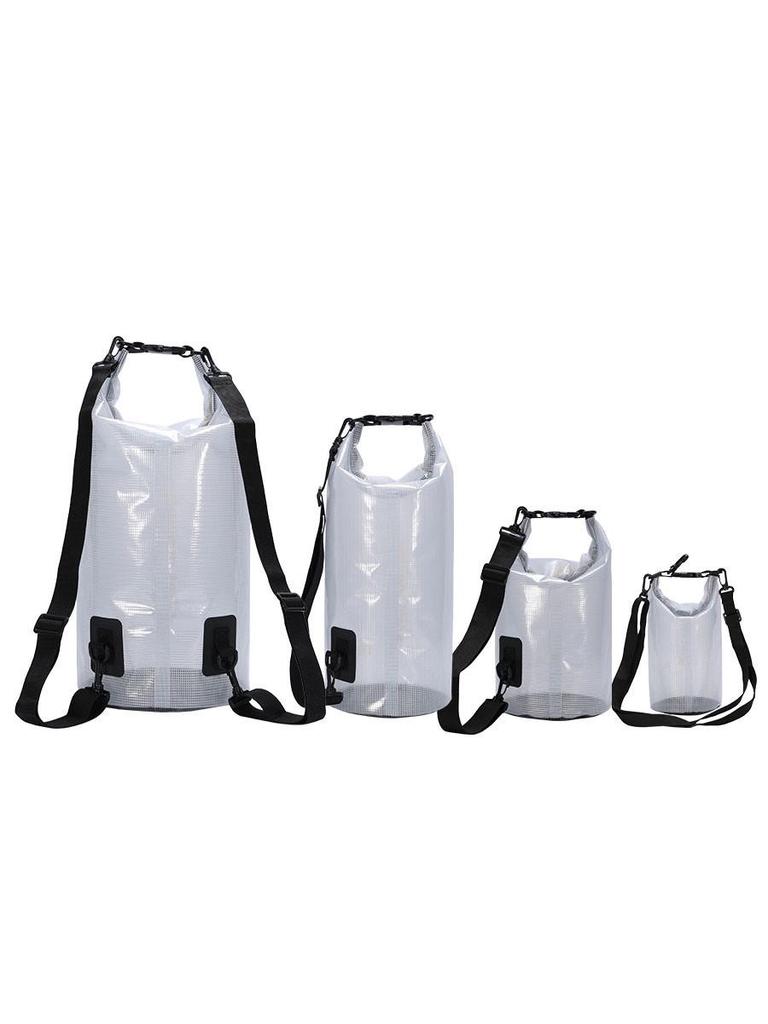 Portable Waterproof Mesh Swimming Bag - Translucent and Foldable for Outdoor Sports & Canyoning