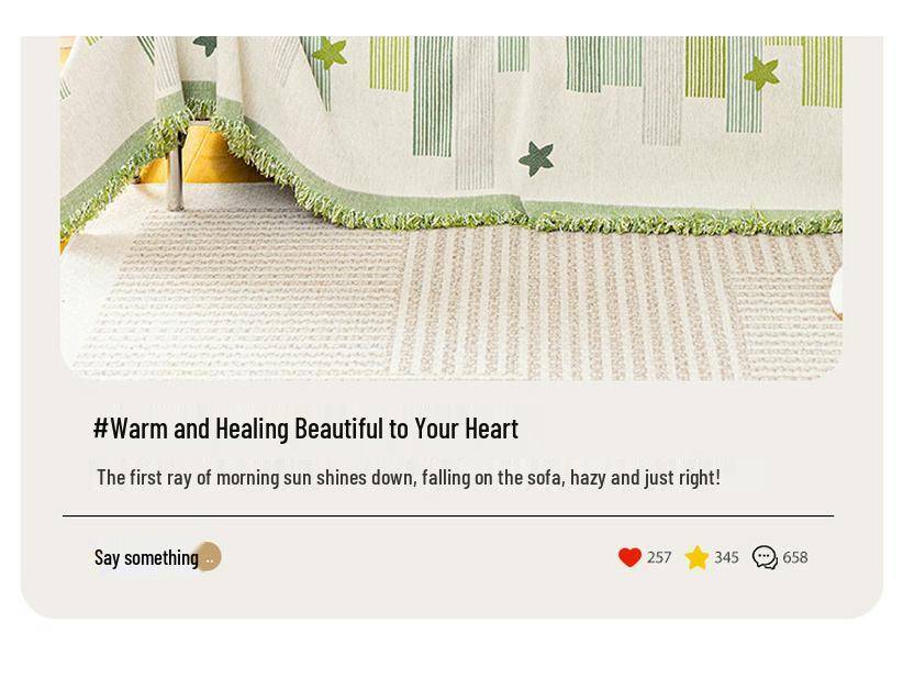 Premium Versatile Sofa Cover: Full-Size Luxury Fabric Protector, Cat Scratch-Resistant, All-Season Use.