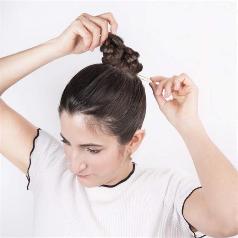 100/50pc 50/60mm Hair Pin And Clips U Shape For Headpiece Women Girls Hairpins Accessories Bride Wedding Head Jewelry Decoration