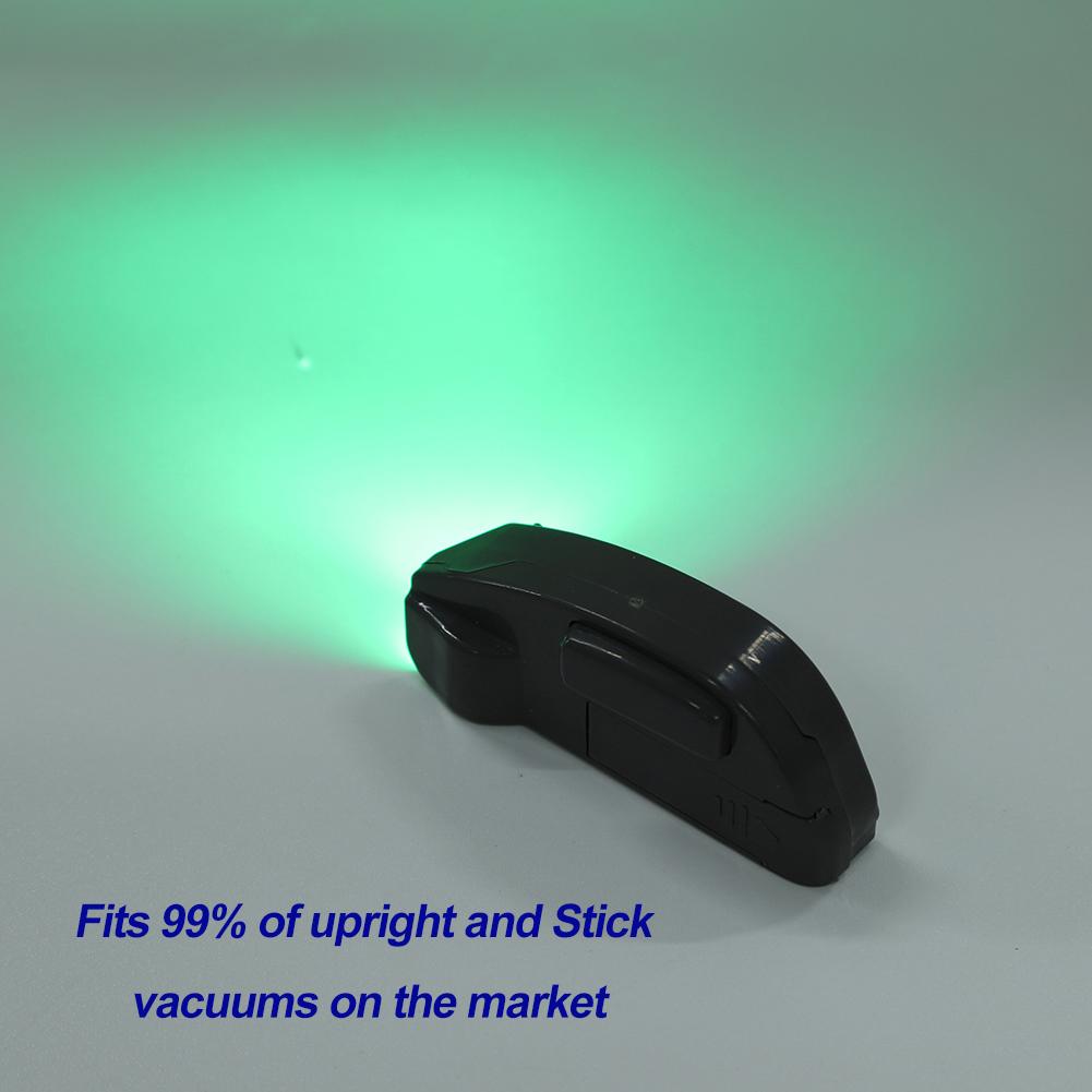 Dust Display LED Lamp Green Light Clean Up Hidden Dust Pet Hair Human Hair Universal Vacuum Lamp for  for Home Pet Shop