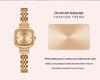 Sanda 7052 Women's Square Quartz Watch - High-End, Light Luxury with Exquisite Leather Strap