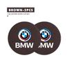 2Pcs Car Coaster Mat Water Cup Holder Anti-Slip Accessories For BMW G01 G02 F15 F16 G05 G06 G07 F07 G30 G32 F40 F44 F34 c1