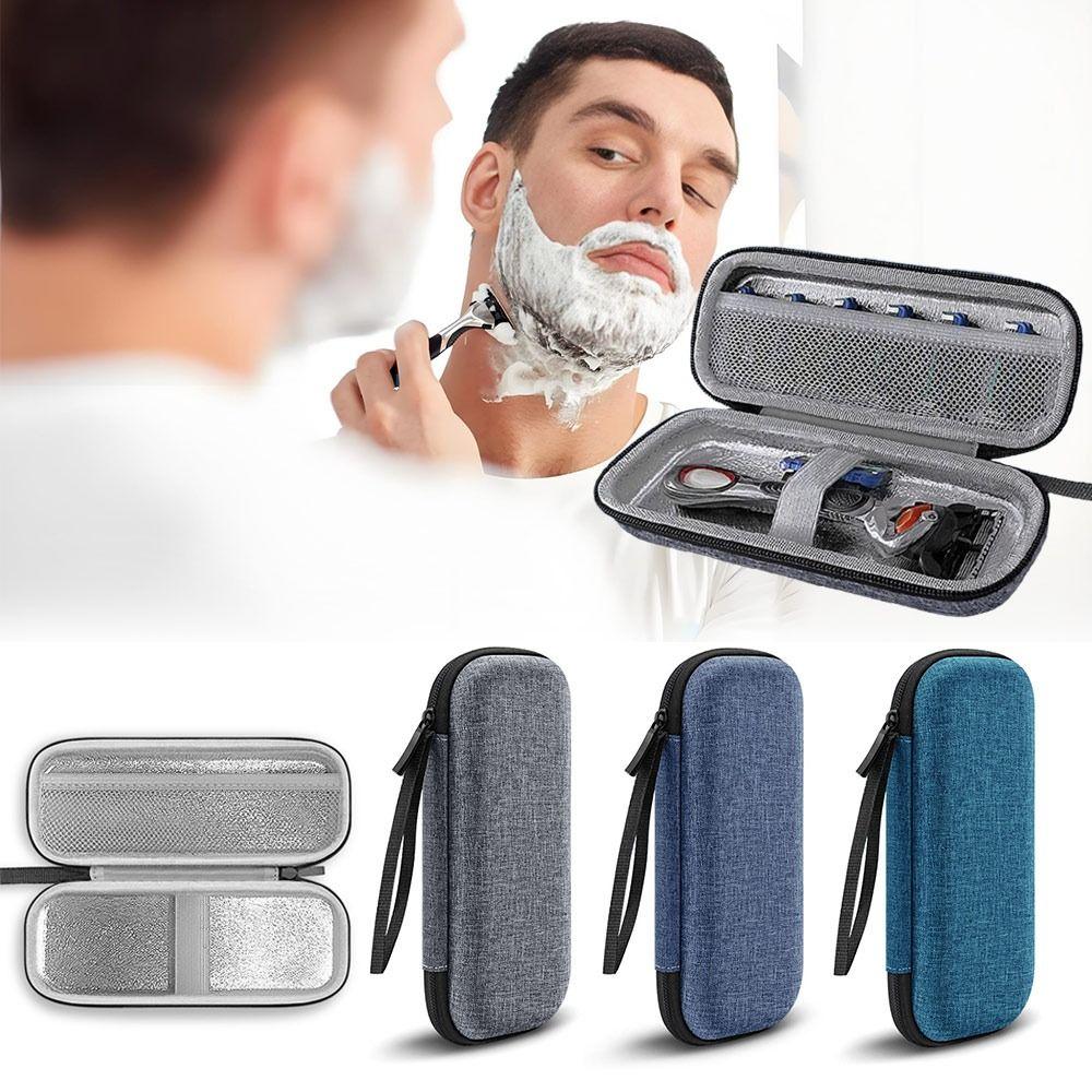 EVA Material Shaver Storage Box Mesh Pocket Shaver Bag NEW Razor Travel Case  Travel Use