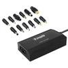 TooQ Tooq Tqlc-100bs01m Laptop Charger/ 100w/ Manual/ 12 Connectors/ Voltage 12-24v/ 1 Usb