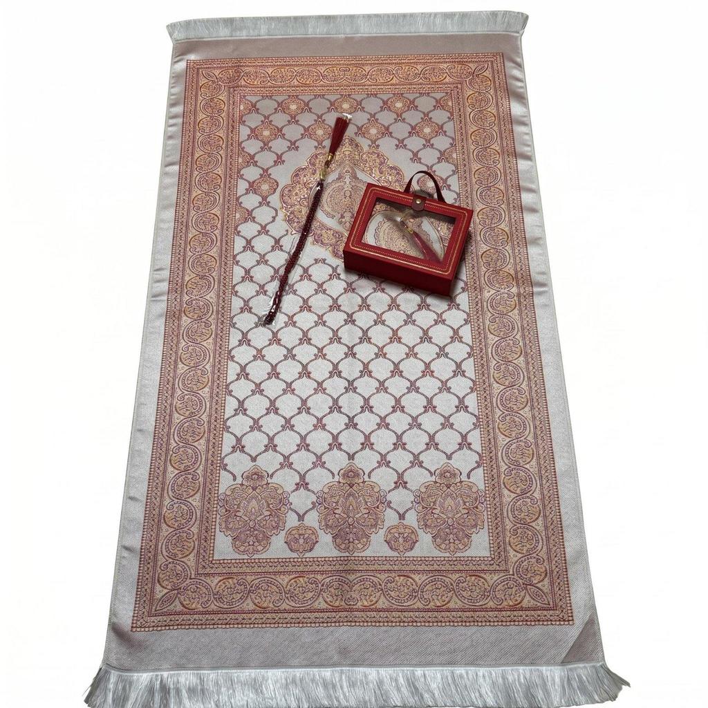 Gift Box Prayer Set Foldable Tasbih Beads Machine Easy to Clean