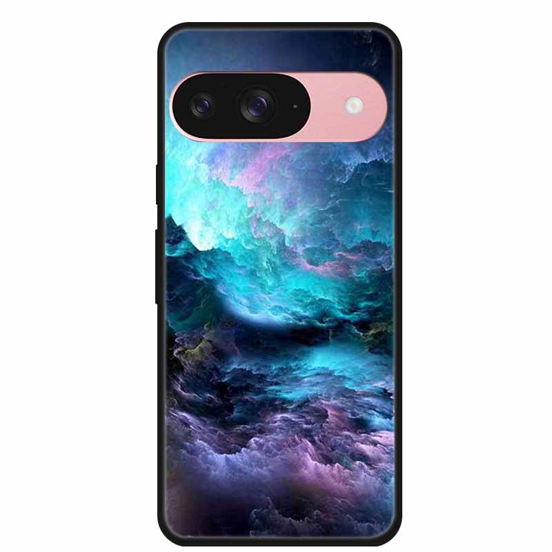 Case For Google Pixel 9 5G Case Painted Cat Soft Silicone TPU Lovely Cover For Google Pixel 9 Pro XL Cover for Pixel 9Pro Coque