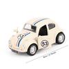 1:36 Golf Bus High-Quality Toy Car Alloy Van Car Model Open Door Pull Back Retro Children's Toy Car Ideal For Gifts