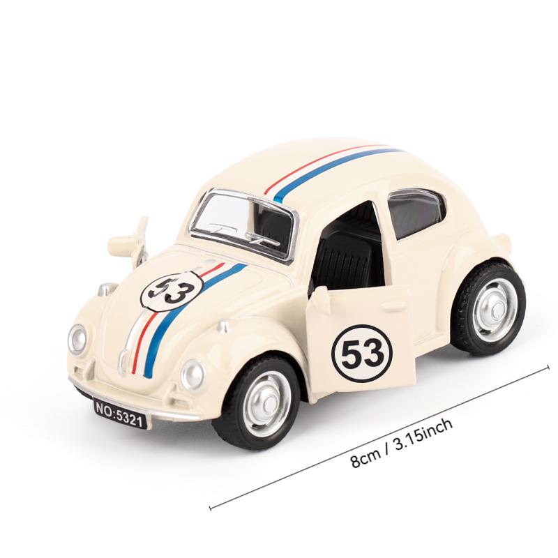 1:36 Golf Bus High-Quality Toy Car Alloy Van Car Model Open Door Pull Back Retro Children's Toy Car Ideal For Gifts