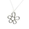 Hollow Flower Pendant Charms for Jewelry Making Necklace Earrings DIY Jewelry Accessories Charms Silver Flower Pendants