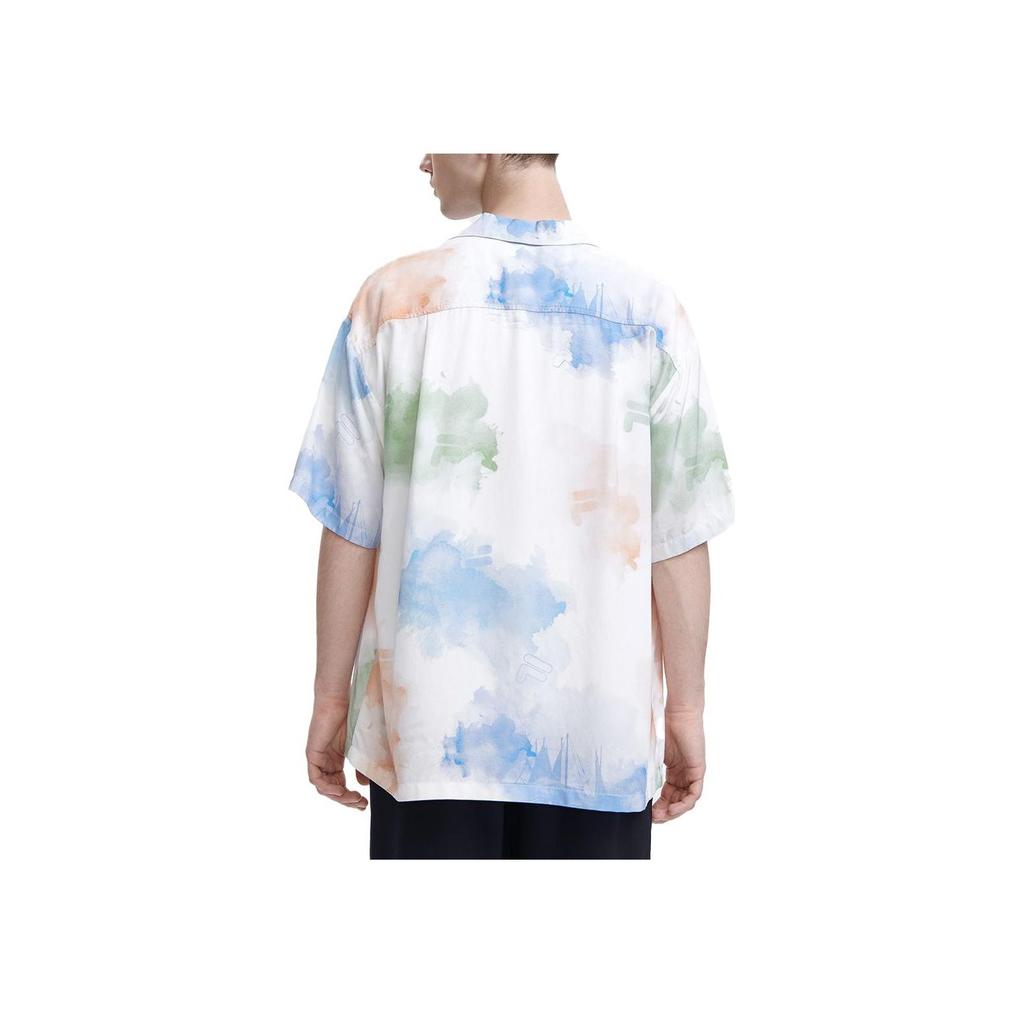 New FILA Shirts Men's All Over Print F11M328401F-ZA