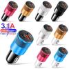 66W PD Car Charger USB Type C Fast Charging Car Phone Adapter for iPhone 14 13 12 Xiaomi Huawei Samsung S21 S22 Quick Charge 3.0