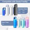 Replacement Lid for Owala Freesip – Compatible with Owala Cup 16oz/24oz/32oz/40oz, Leakproof & BPA-Free
