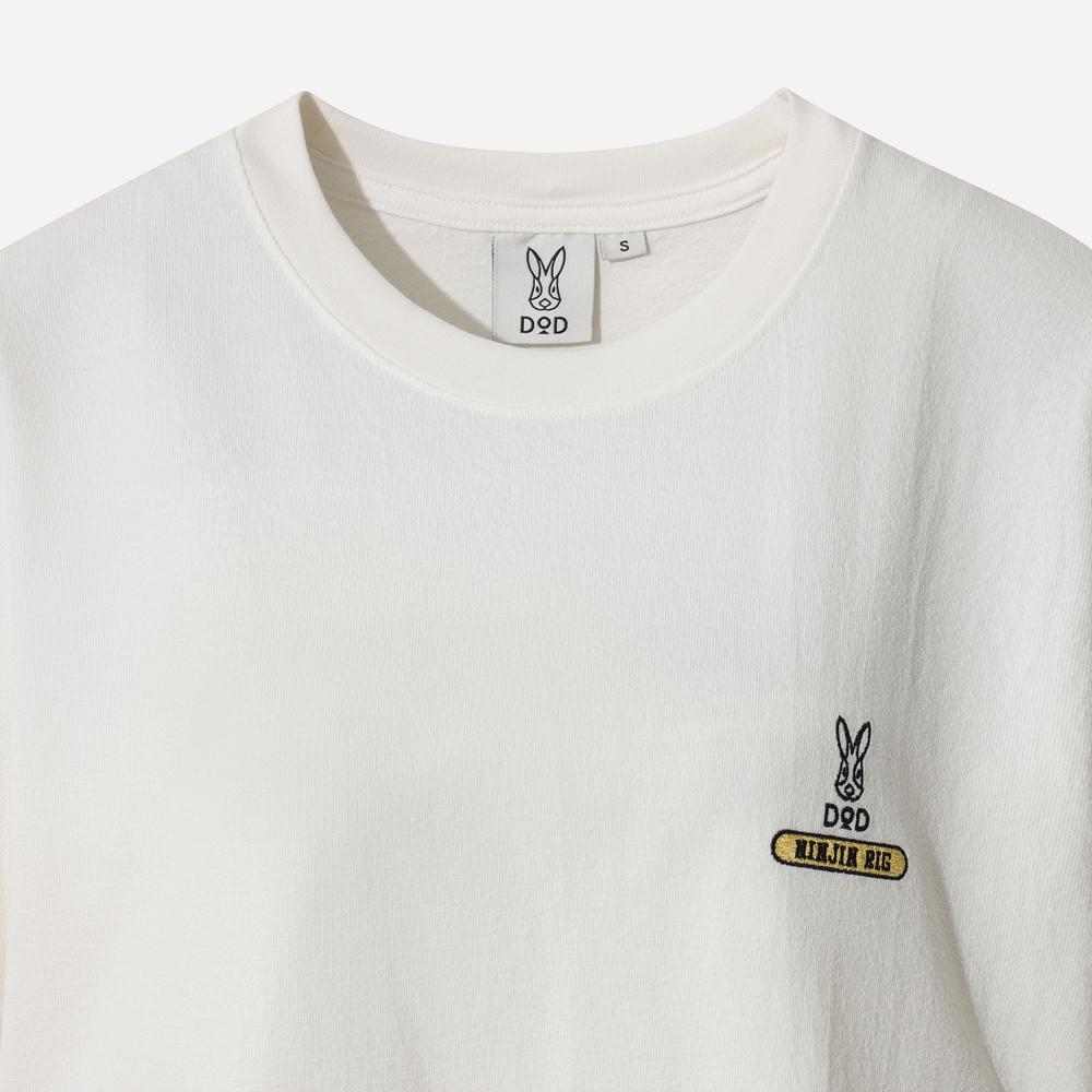 DOD Sacana Stitch Short Sleeve T-Shirt (Off White 2)