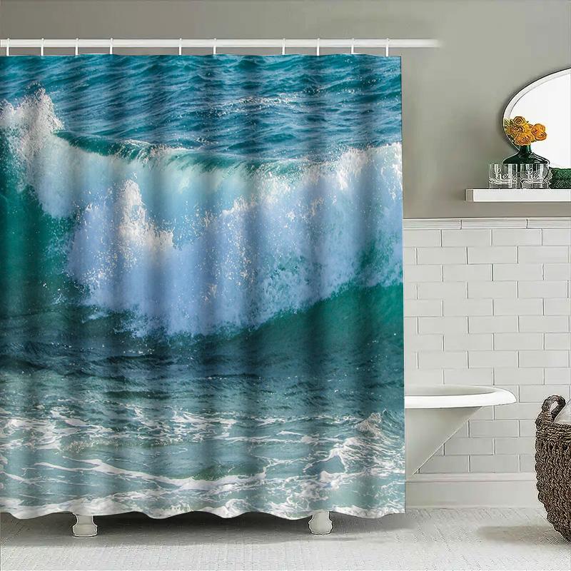 Rustic Cow Shower Curtain with Western Hat for Bathroom Decor Farmhouse Country Style Animal Print