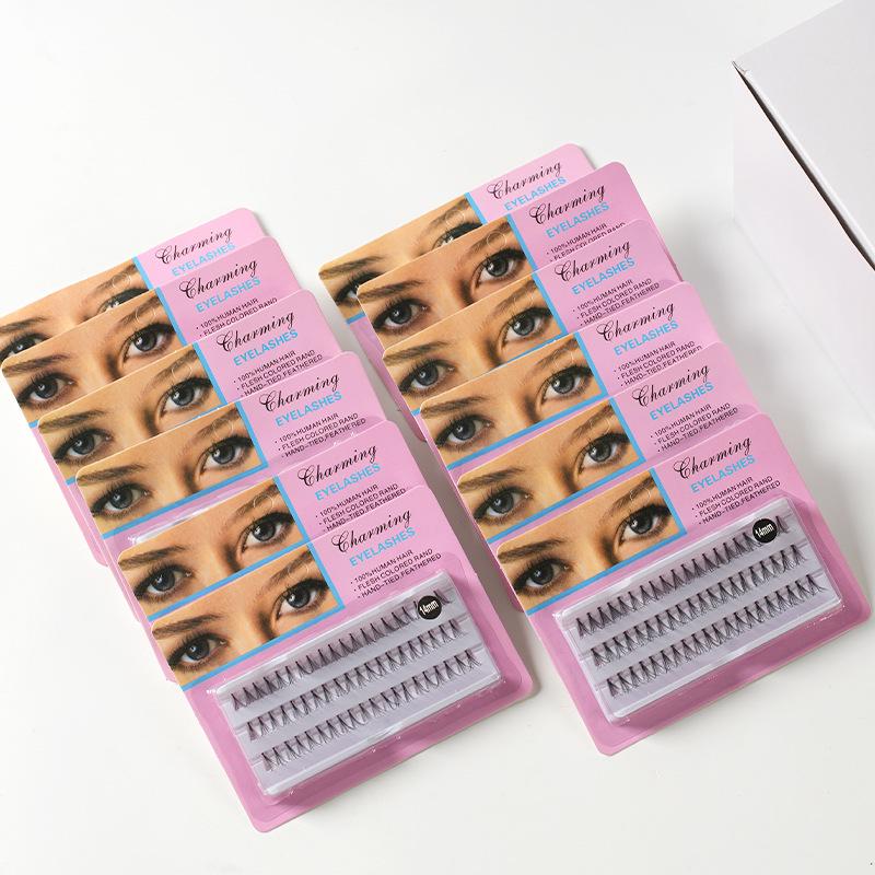 

Planting Chicken Feet 5P Single Cluster Rootless Segmented False Eyelashes