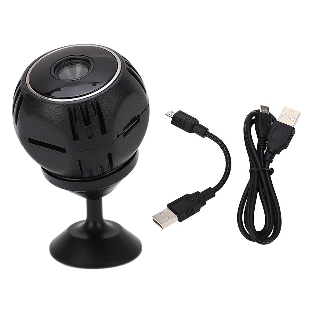 Black HD Surveillance Security Camera 720p 1080p High Definition Outdoor Sports Night Vision Camera