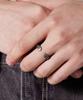 Maz Antique Curved Chain Open Ring