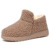 Snow Boots, Fleece Shoes, Thick and Warm Cotton Boots, Soft-soled Cotton Shoes for Home Use