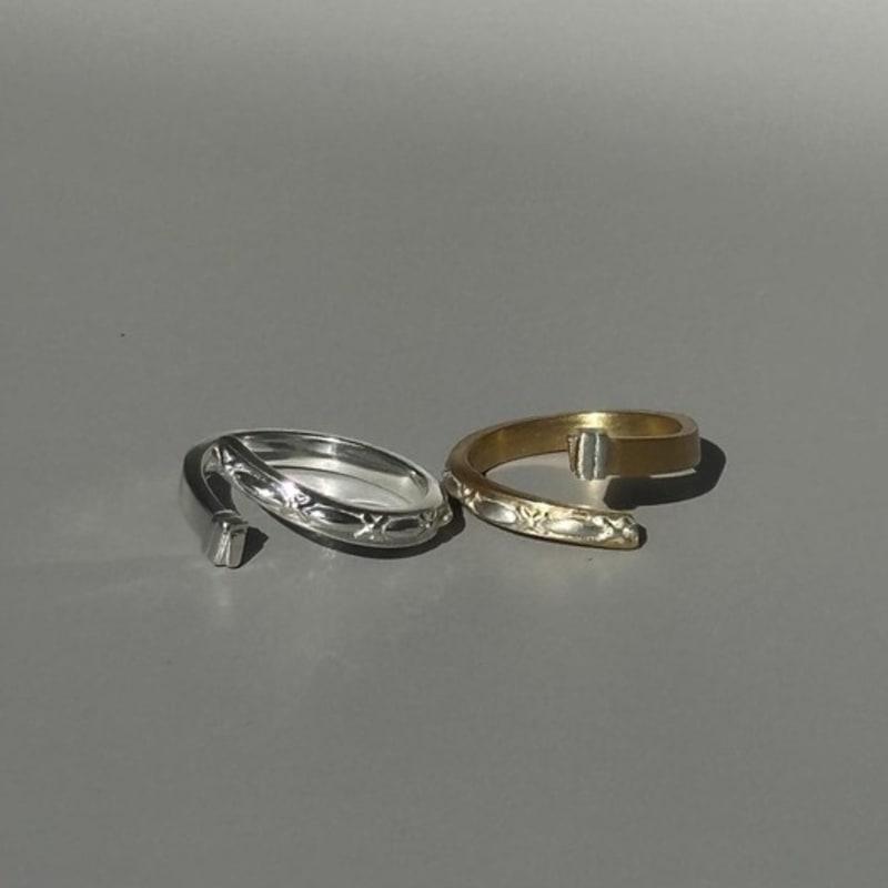 cerofar PROP RING SILVER