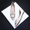 Spring new shoes versatile flat-soled single shoes women pointed Internet celebrities shallow mouth fashion frontier ladyshoes soft sole Doudou shoe