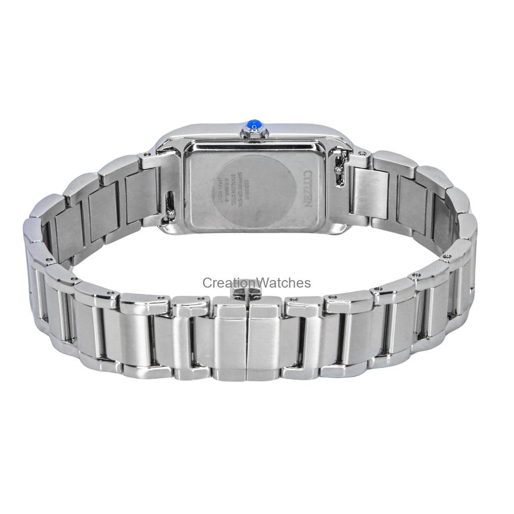 Citizen L Bianca Stainless Steel Mother Of Pearl Dial Eco-Drive EW5620-55N Women's Watch