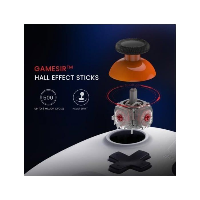 Game Controller - GAMESIR - T4 Nova Lite - Tri-mode Connectivity - 10h Battery Life - Precise Joysticks